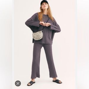 FREE PEOPLE Imogen Sweater Set Sz S NWOT